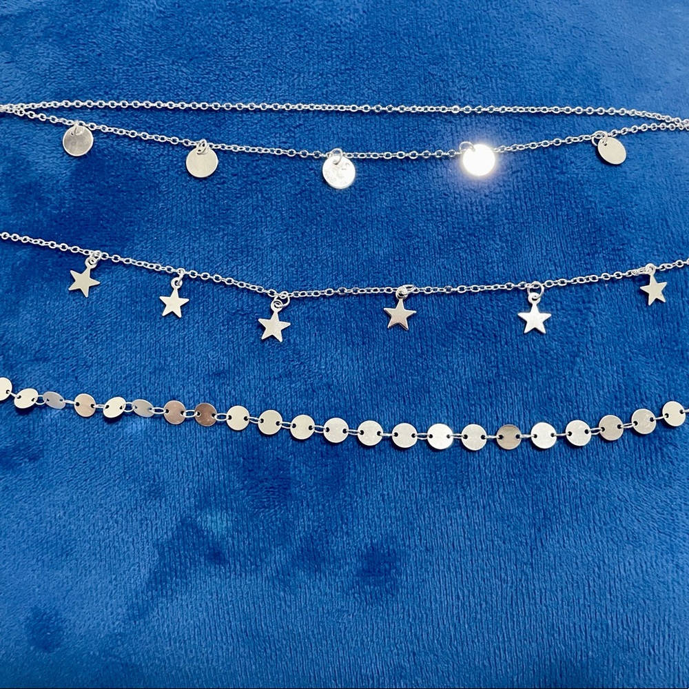 💙NWOT Brand New! Set of 3 ankle bracelets💙